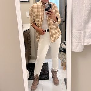 Madewell plaid size XS